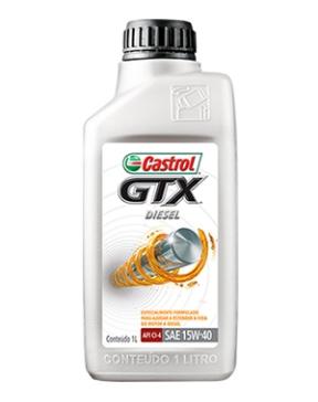 Óleo para Motores GTX 15W-40 Castrol